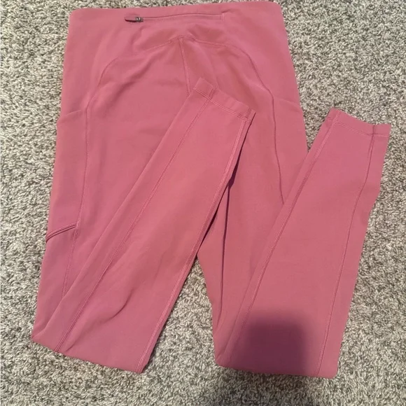 Lululemon Fast & Free High-Rise Tight with Pockets 25” Size 6 in Brier Rose - Picture 7 of 11